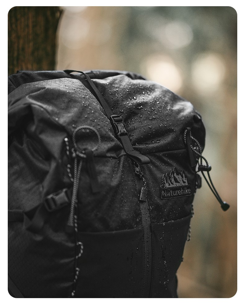 Naturehike batoh Hydrogen 30+5l 1,1kg - čierny
